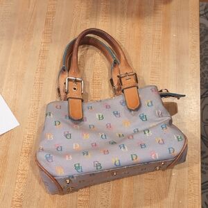 Dooney & Bourke Multicolor Logo Satchel